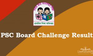 PSC Board Challenge Result