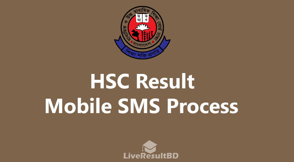 HSC Exam Result 2022 By Sending Mobile SMS